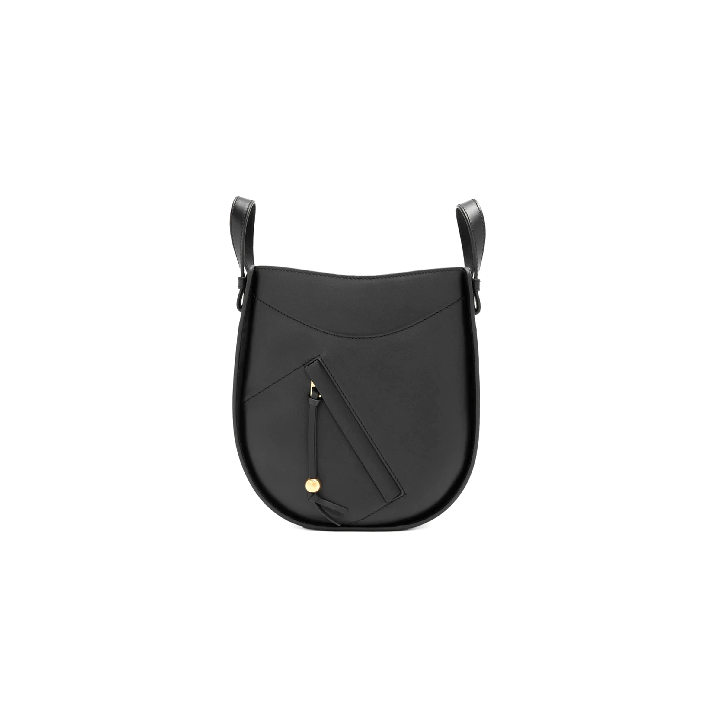 L0ew* hammock slice bag in shiny calfskin a538hhsx01 (21*25*10cm)